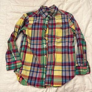 Ralph Lauren Polo Little Boys Plaid shirt
